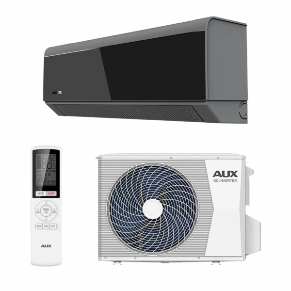 Aux split unit airco 3,5kW 'C-Serie' Zwart incl. Wifi
